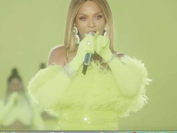 Beyoncé no Oscar (Foto: Reprodução)