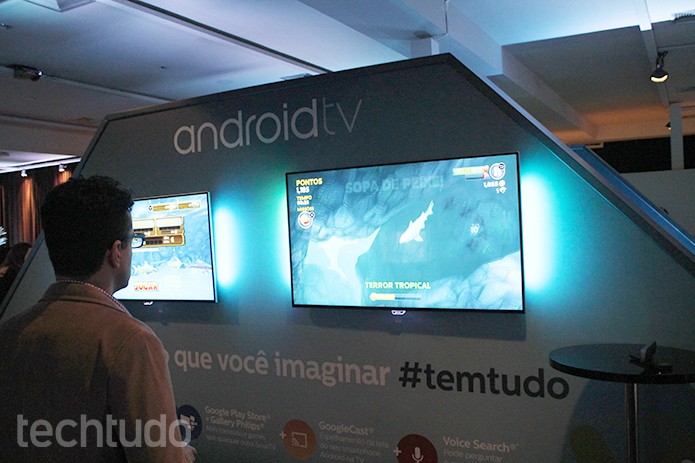 tv philips android (Foto: Leonardo Ávila/Techtudo)