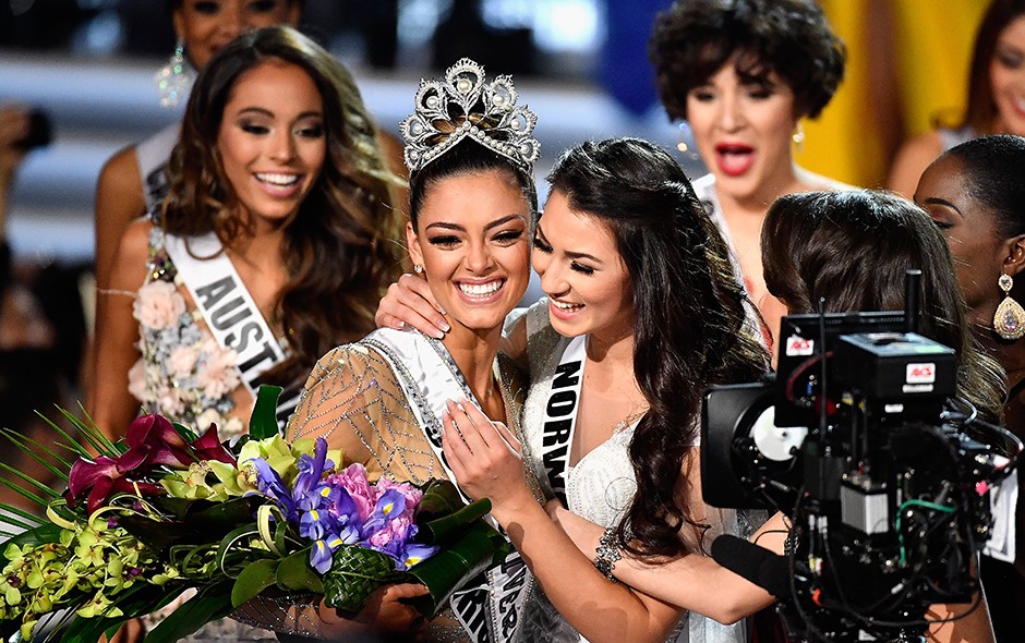 Demi-Leigh Nel-Peters, miss sul-africana, vencedora do Miss Universo 2017 (Foto: Getty Images)