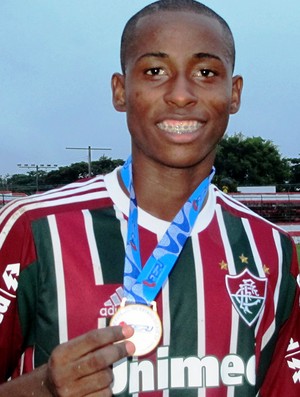 Denílson, atacante do Fluminense Sub-20 (Foto: Vicente Seda)