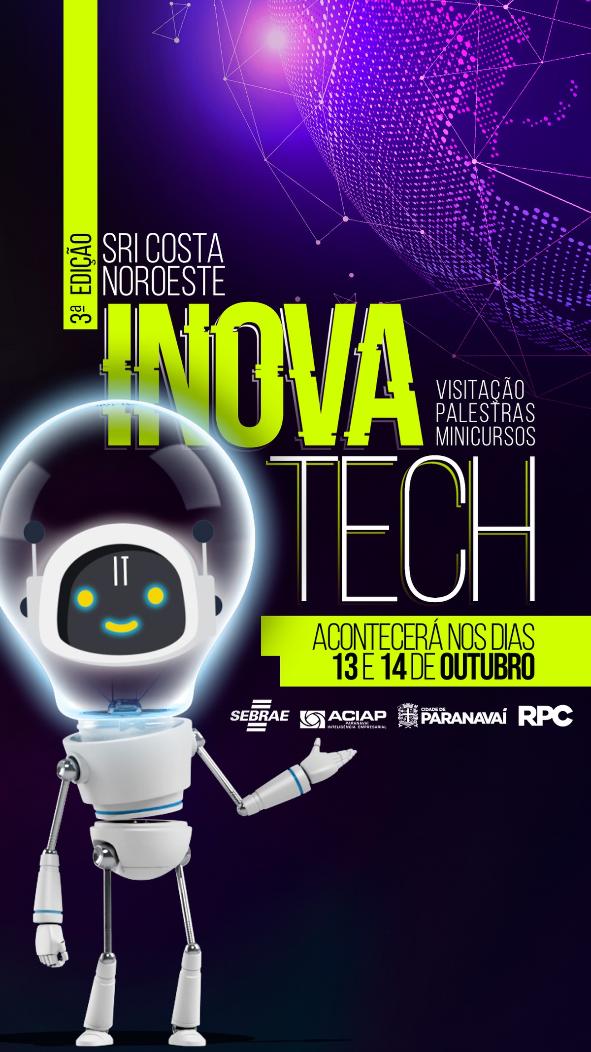 Garanta sua inscrição gratuita para o Inovatech, em Paranavaí ...