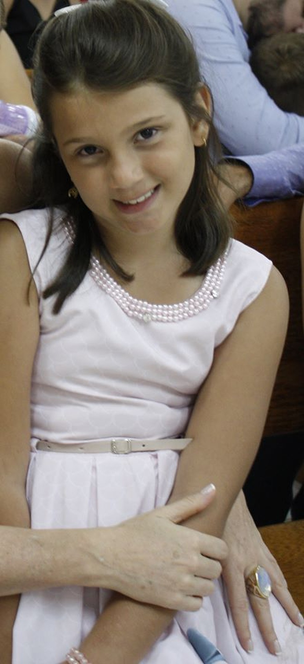 Nagila Vitória Boroviec Scheuermann, de 8 anos, morreu em Colniza — Foto: Facebook/Reprodução