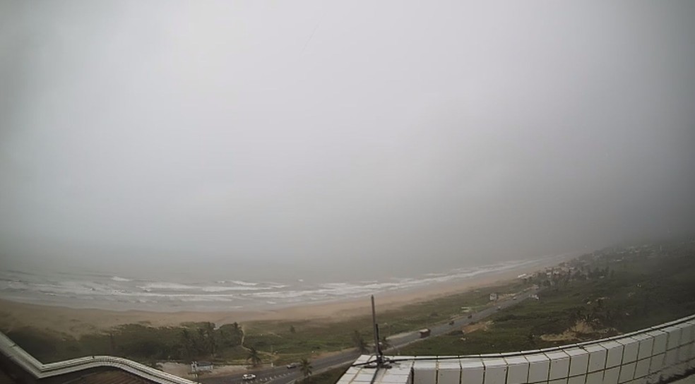 Chuva em Aracaju — Foto: Divulgação/ClimAju/Arquivo