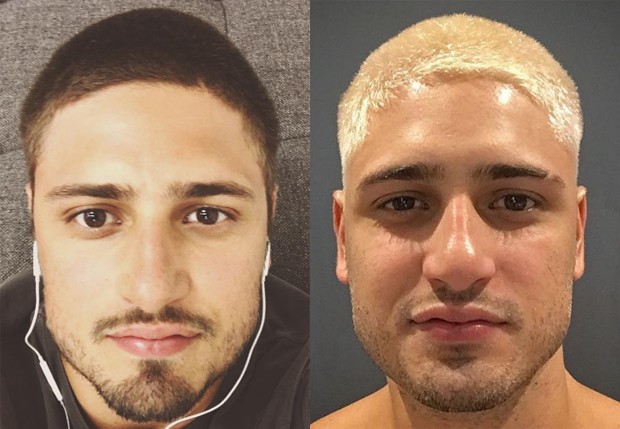Daniel Rocha antes e depois (Foto: Reprodução/Instagram)