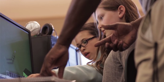 Projeto da Microsoft segue a tendência de projetos educacionais construídos em torno de Minecraft (Foto: Reprodução/Minecraft in Education)