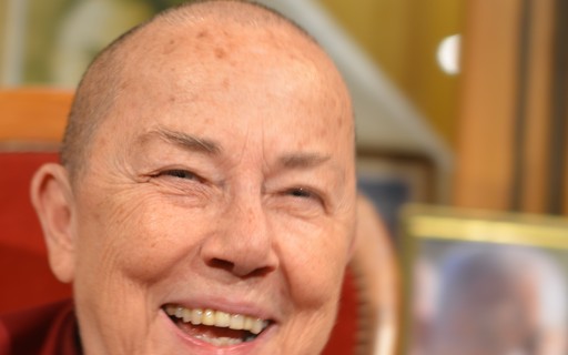 Nun Robina Courtin: "Changing the mind brings us happiness. There we can feel compassion"