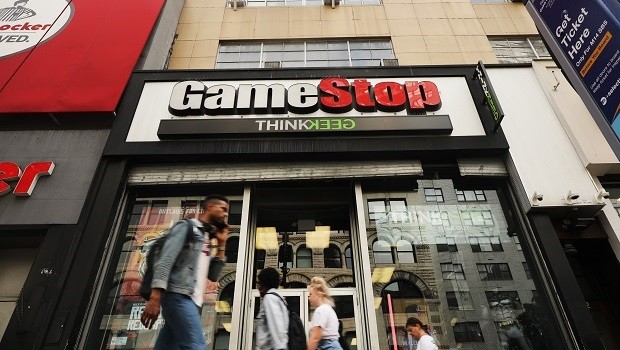 Loja da GameStop em Nova York (Foto: Spencer Platt/Getty Images)