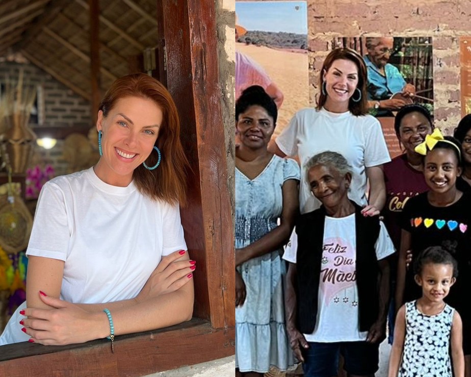 Ana Hickmann visita comunidade quilombola em Tocantins