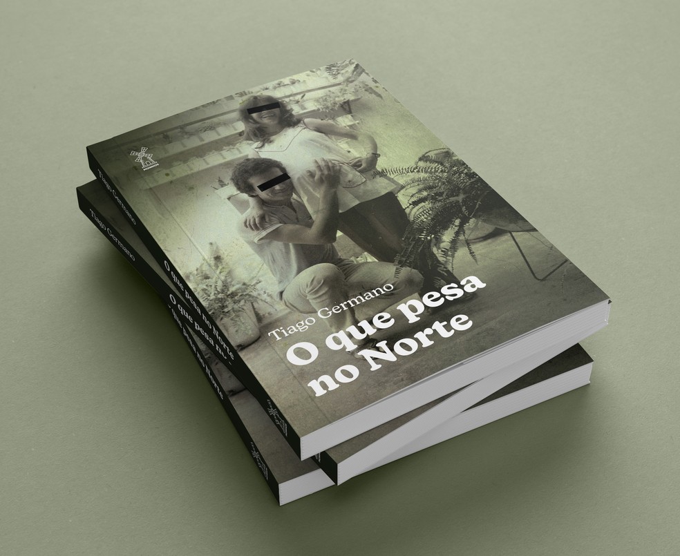 "O que pesa no Norte" é o quarto livro de Tiago Germano — Foto: Divulgação/Edícula Literária