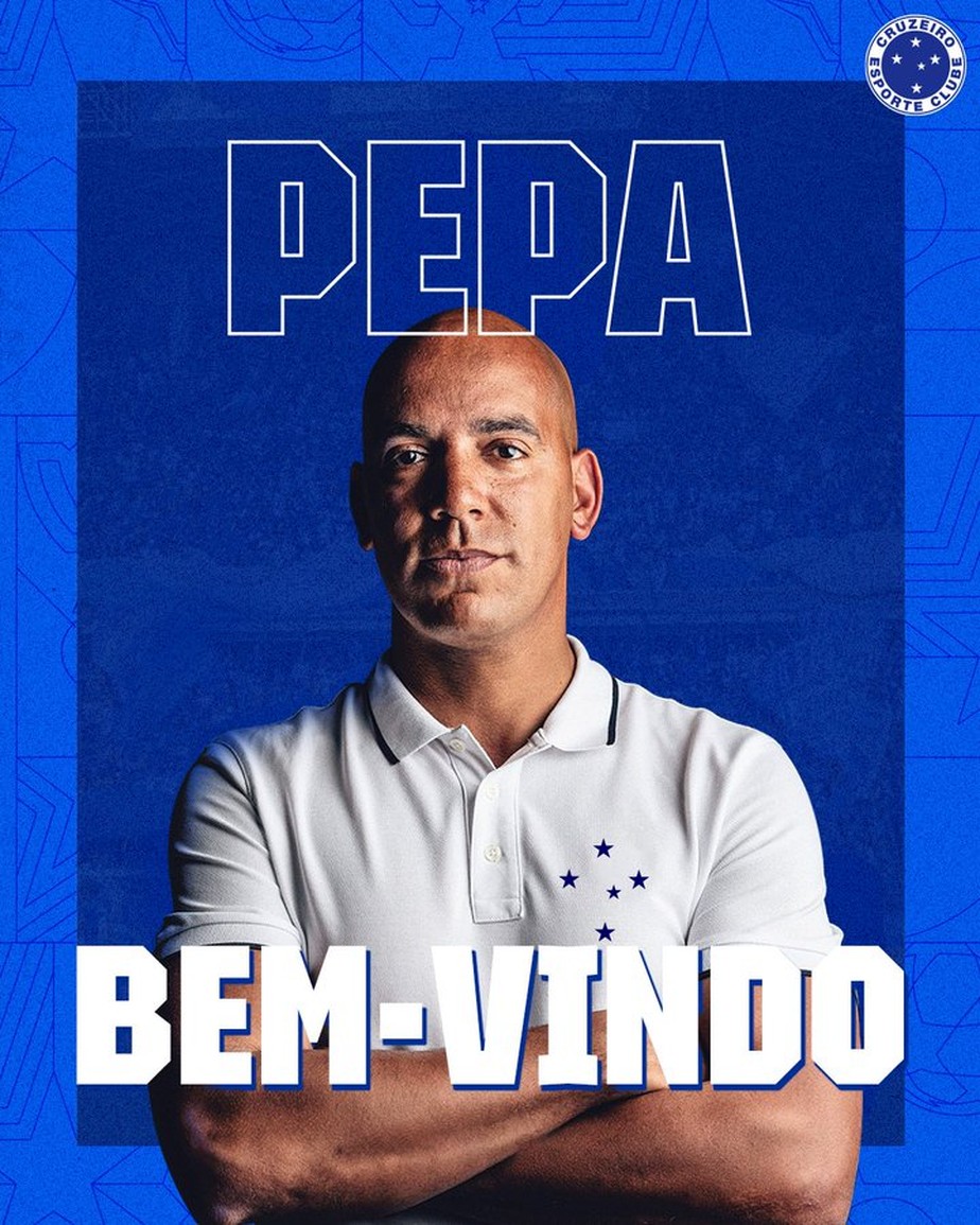 Pepa novo técnico do Cruzeiro
