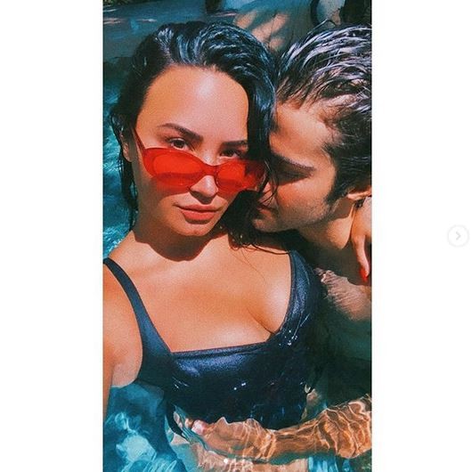 Demi Lovato e Max Henrich (Foto: Instagram)