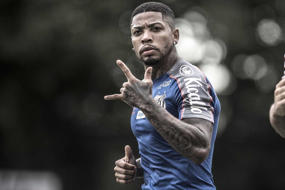 Marinho, do Santos — Foto: Ivan Storti/Santos FC