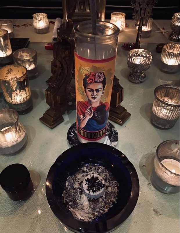 Ritual cabalista de Madonna (Foto: Reprodução/ Instagram)
