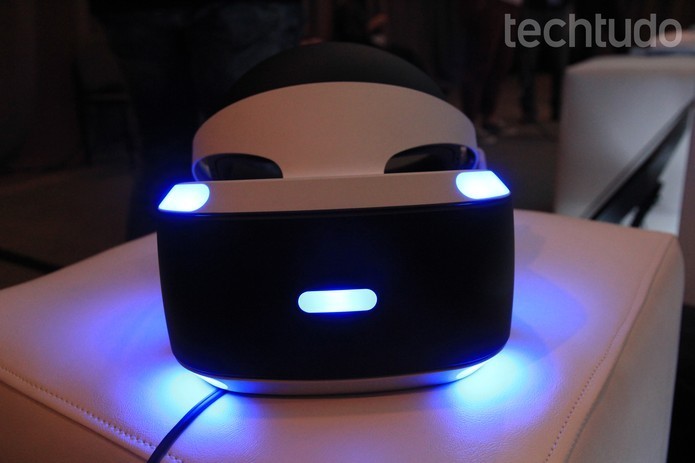 PlayStation VR é um dos óculos de realidade virtual aguardados para 2016 (Foto: Viviane Werneck/TechTudo)