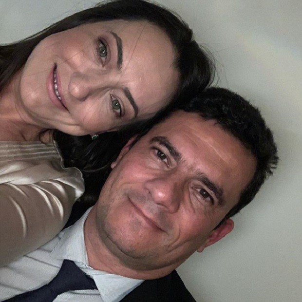 Rosangela e Sergio Moro  (Foto: Reprodução/Instagram)