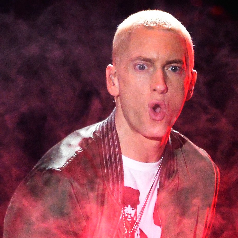 O rapper Eminem diz que quase morreu em 2007, por causa de uma overdose de metadona, uma droga derivada do ópio. (Foto: Getty Images)