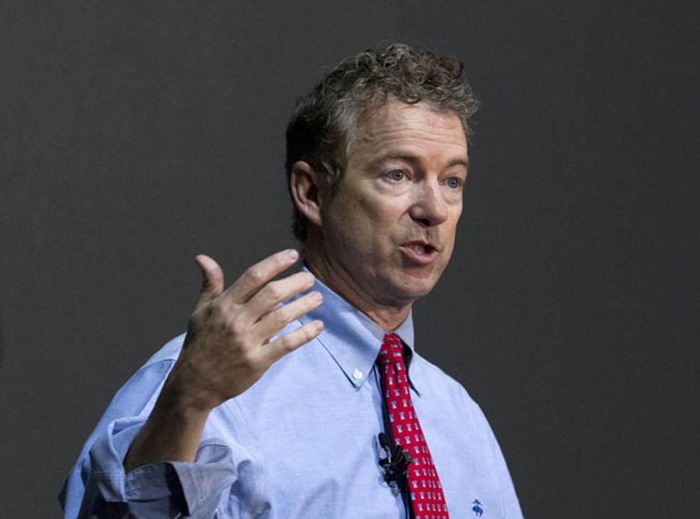 O senador republicano Rand Paul em foto de 13 de março (Foto: Jose Luis Magana/AP)