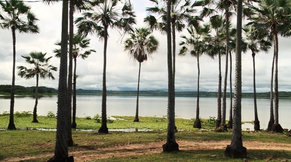 Lagoa de Nazaré do Piauí passou por período de estiagem, mas voltou a encher — Foto: Reprodução/TV Clube