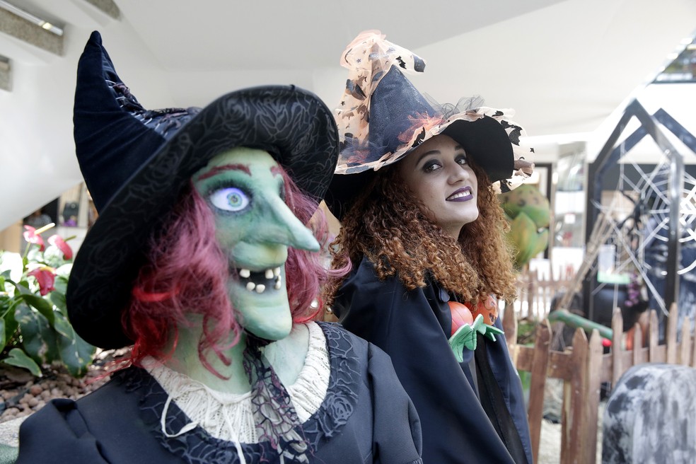 Exposição "MonsterVille" na Praça Central do ParkShopping — Foto: Divulgação