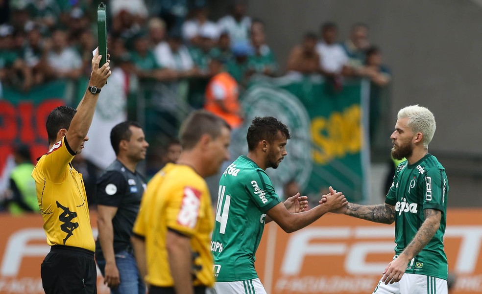 Lucas Lima é um dos jogadores com quem Scarpa disputa posição (Foto: Cesar Greco/Ag. Palmeiras/ Divulgação)