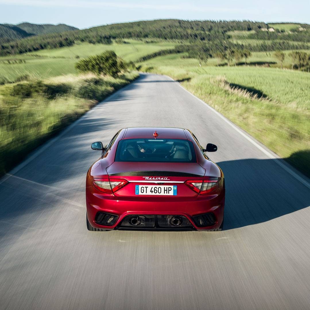 A Maserati GranTurismo (Foto: Reprodução/Instagram)