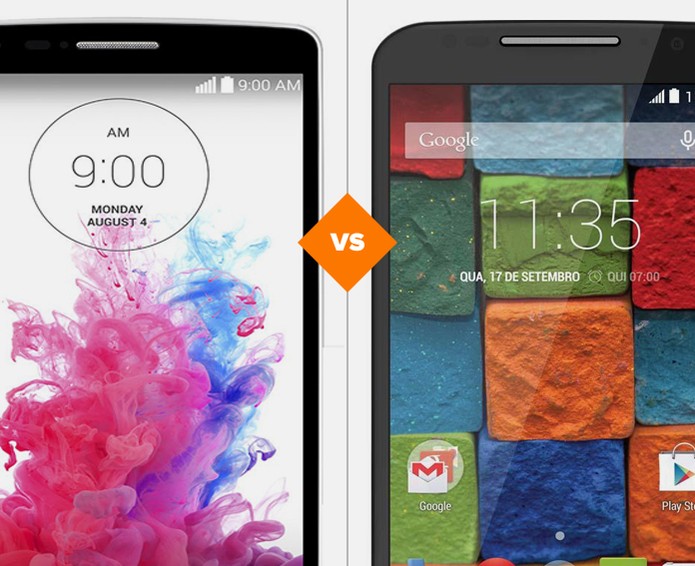 LG G3 ou Moto X? O TechTudo ajuda voc? a decidir qual smart comprar (Foto: Arte/TechTudo)
