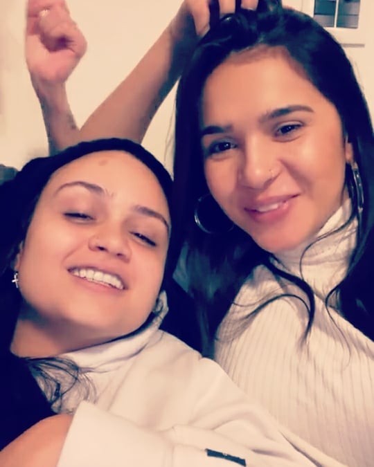 Luiza e Gizelly Bicalho (Foto: Reprodução/Instagram)