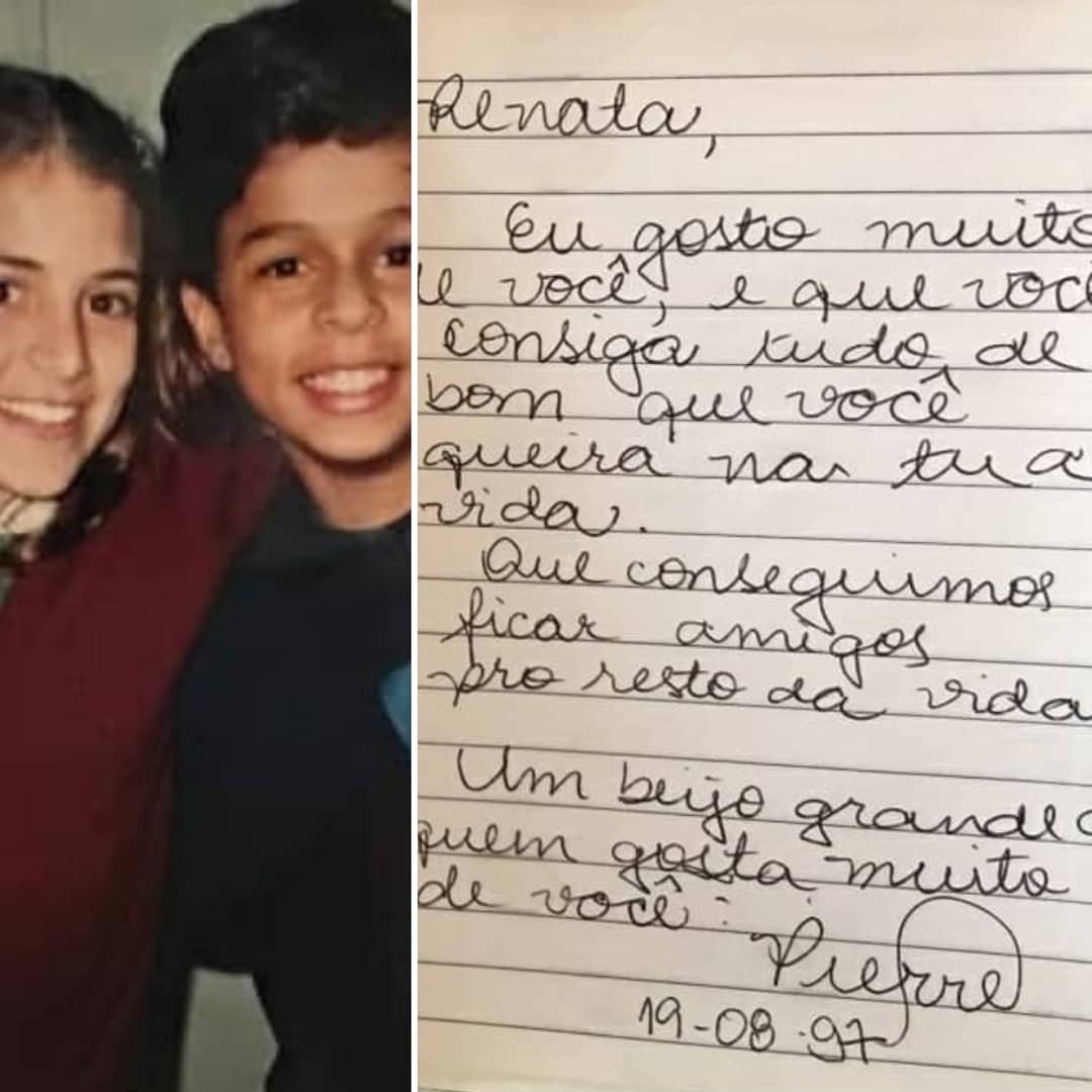 Ex-chiquita, Renata Del Bianco emociona seguidores ao compartilhar carta recebida de companheiro de novela (Foto: Reprodução/Instagram)