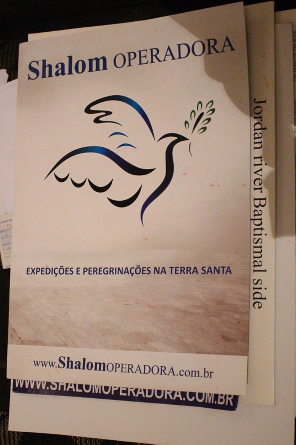 Terra Santa era o destino dos pacotes vendidos pela quadrilha — Foto: Polícia Civil/Divulgação