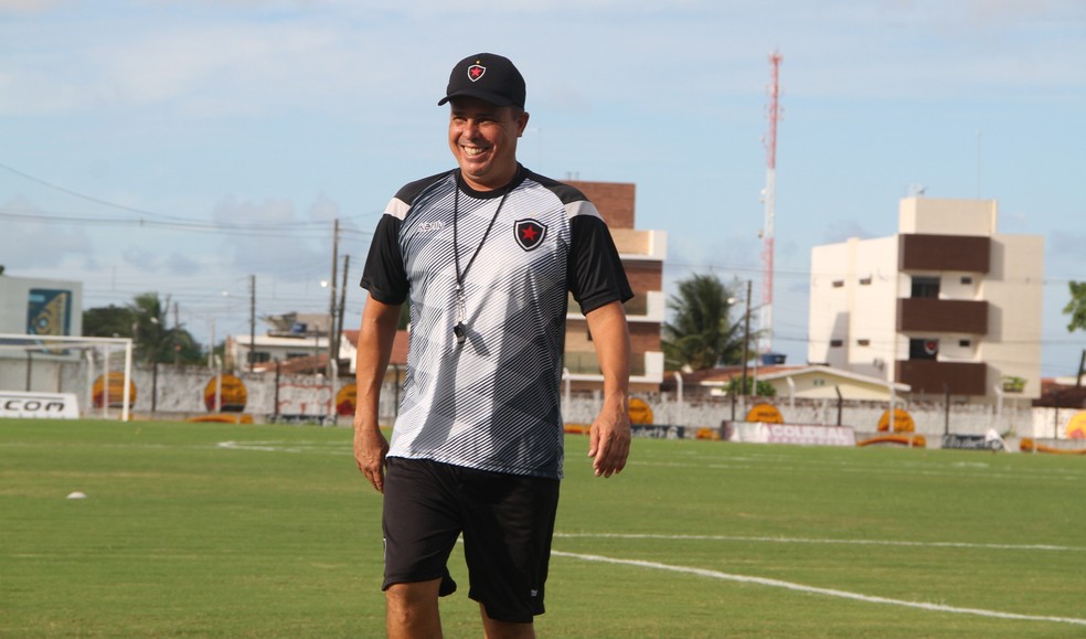 Evaristo Piza está no Botafogo-PB desde junho de 2018 — Foto: Vitor Oliveira / GloboEsporte.com