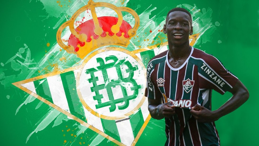 Flu já precisou vencer Luiz Henrique ao Betis e terá que fazer mais vendas — Foto: ge