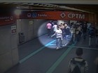 Vídeo mostra falsas bombas sendo deixadas em estações de trem em SP