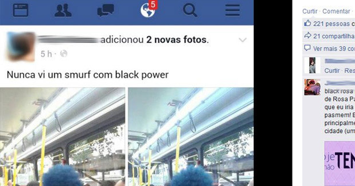 G1 - Jovem de black power é ironizada na web: 'Não abaixo cabeça para  racista' - notícias em Rio de Janeiro