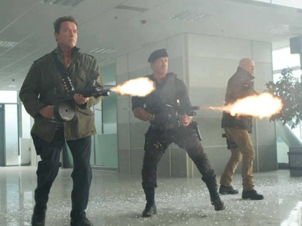 Sylvester Stallone E Arnold Schwarzenegger Rejeitam Continuacao De Os Mercenarios Cinema G1