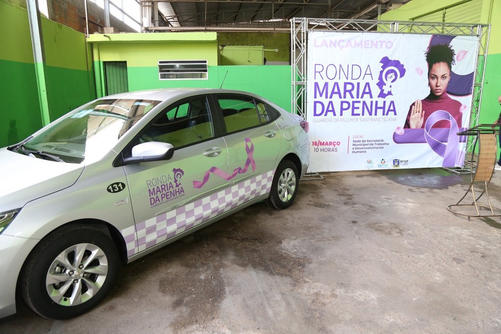 Lanamento Ronda Maria da Penha — Foto: Ascom