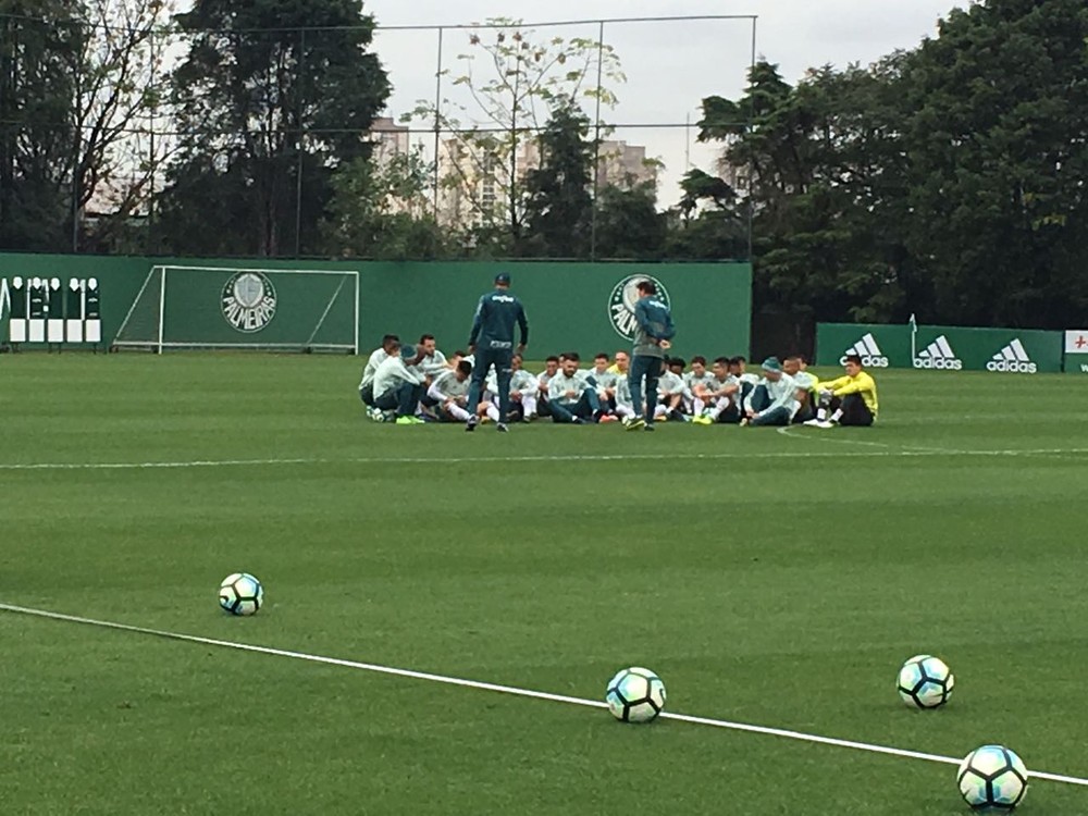  Palmeiras começa preparação para pegar o São Paulo; veja como foi o treino
