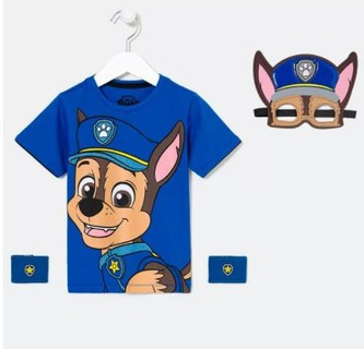 Camiseta Infantil com Máscara da Patrulha Canina, Renner, R$ 59,90*