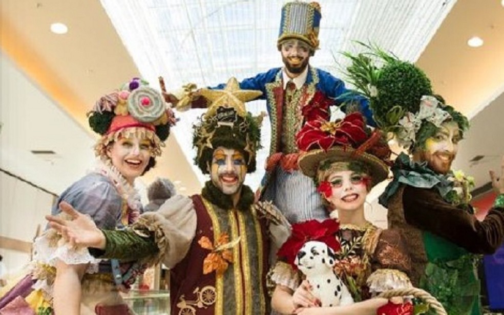 Natal do Bem vai contar com personagens fantasiados, em Goiânia, Goiás — Foto: Divulgação/OVG