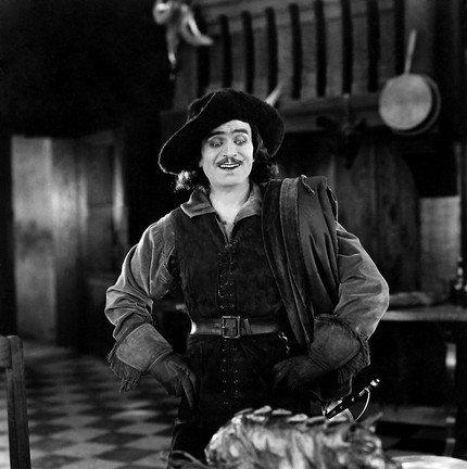 Douglas Fairbanks interpretou D'Artagnan em "Os três mosqueteiros" (1921), de Fred Niblo — Foto: Reprodução