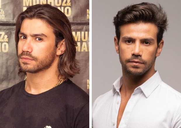 O antes e depois de Mariano (Foto: divulgação / Dezcarga / reprodução / Instagram)
