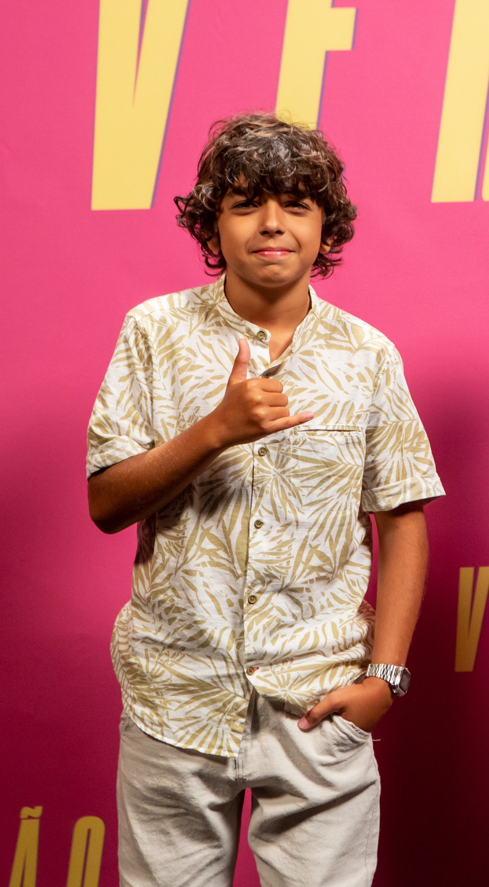 Diogo Caruso interpretou Jerônimo, na fase infantil, em 'Verão 90' — Foto: Isabella Pinheiro/Gshow