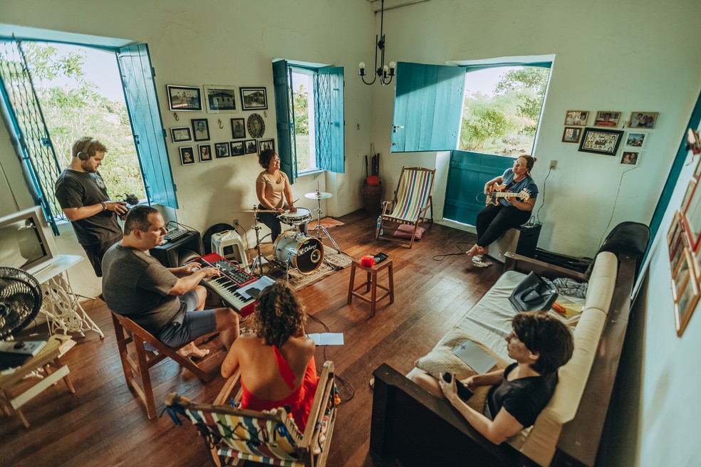 EP de Dani Cruz Ã© resultado de processo de imersÃ£o em sÃ­tio na Grande Natal â Foto: Ian Rassari