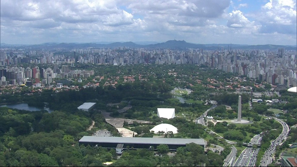 Parque do Ibirapuera (Foto: TV Globo/Reprodução)