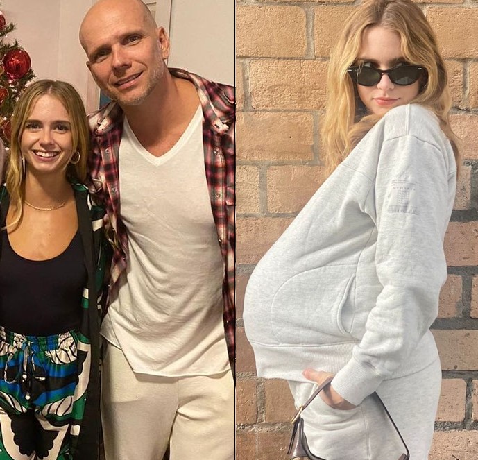 Fernando Scherer, o Xuxa, se derrete pela filha Isabella que está grávida de gêmeos (Foto: Reprodução/ Instagram)
