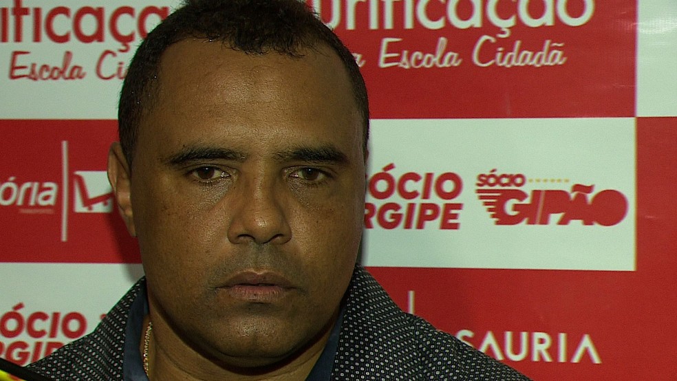Edmilson Silva não é mais técnico do Sergipe — Foto: Reprodução/TV Sergipe