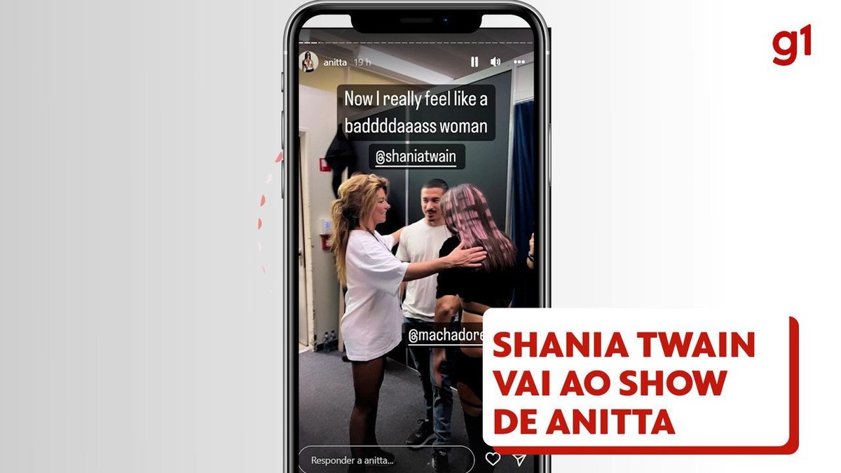 Shania Twain Visits Anitta Show in Switzerland, Praises Singer: ‘She’s Amazing’ |  Song