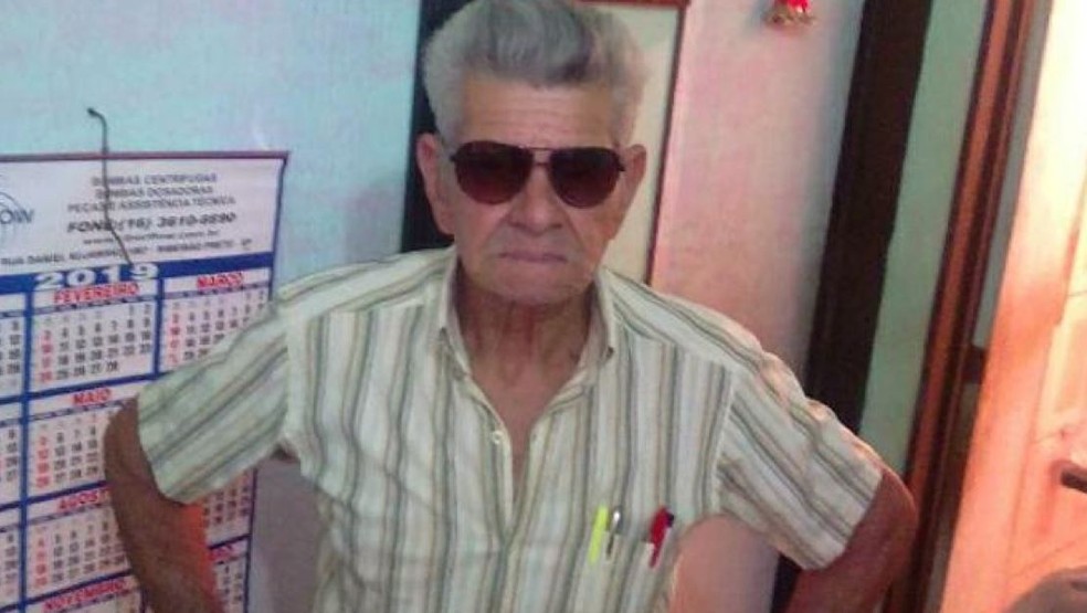 Idoso de 71 anos teve o pé amputado após ataque de pitbulls em Ribeirão Preto (SP) — Foto: Reprodução / EPTV