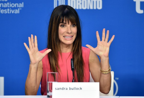 Sandra Bullock durante evento na mais recente edição do Festival de Toronto, em setembro (Foto: Getty Images)