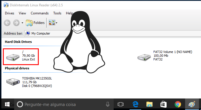 Veja como acessar partições do Linux em PCs dual boot sem reiniciar (Foto: Reprodução/Edivaldo Brito)