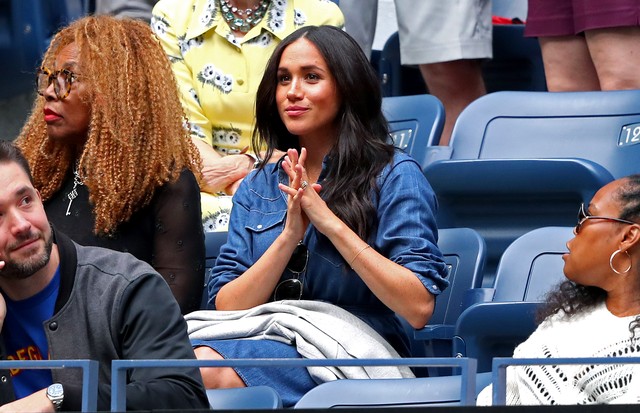 NEW YORK, NEW YORK - SEPTEMBER 07: Meghan, Duchess of Sussex, attends the Women's Singles final match between Serena Williams of the United States and Bianca Andreescu of Canada on day thirteen of the 2019 US Open at the USTA Billie Jean King National Ten (Foto: Getty Images)